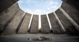The Armenian Genocide memorial complex in Yerevan, Armenia.