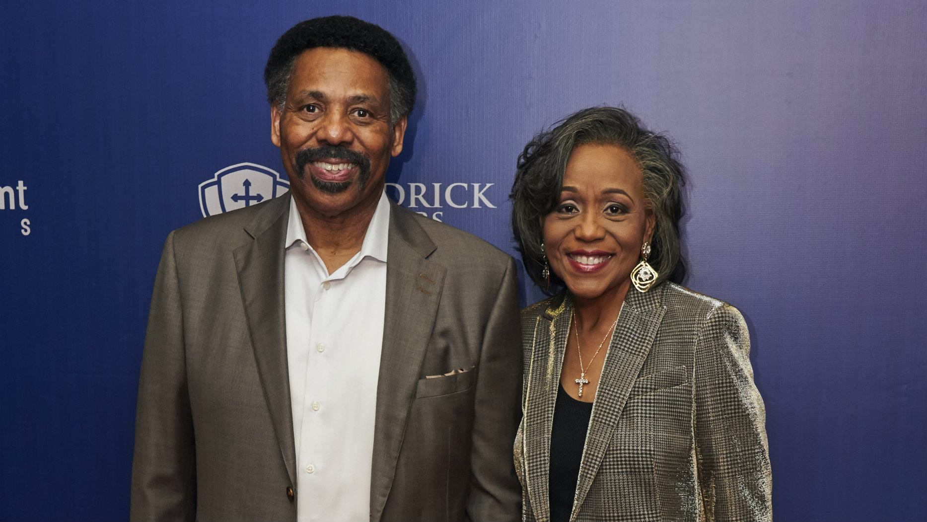 Tony Evans and wife Lois Evans in August 2019