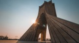 Azadi Tower in Tehran, Iran