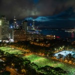 Thousands gathered June 4 for the annual memorial vigil in Hong Kong's Victoria Park to mark the 1989 Tiananmen Square Massacre despite a police ban citing coronavirus social distancing restrictions.