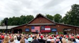 Eric Trump speaks at an Evangelicals for Trump event on September 15.