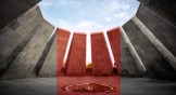 The Armenian Genocide Memorial in Yerevan, Armenia