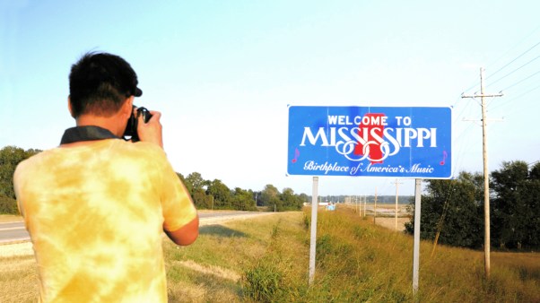 Baldwin Chiu, producer and lead subject, in Far East Deep South. Dir. Larissa Lam.