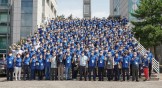 Participants at the Korean World Missionary Fellowship convocation at Handong Global University in July 2021.