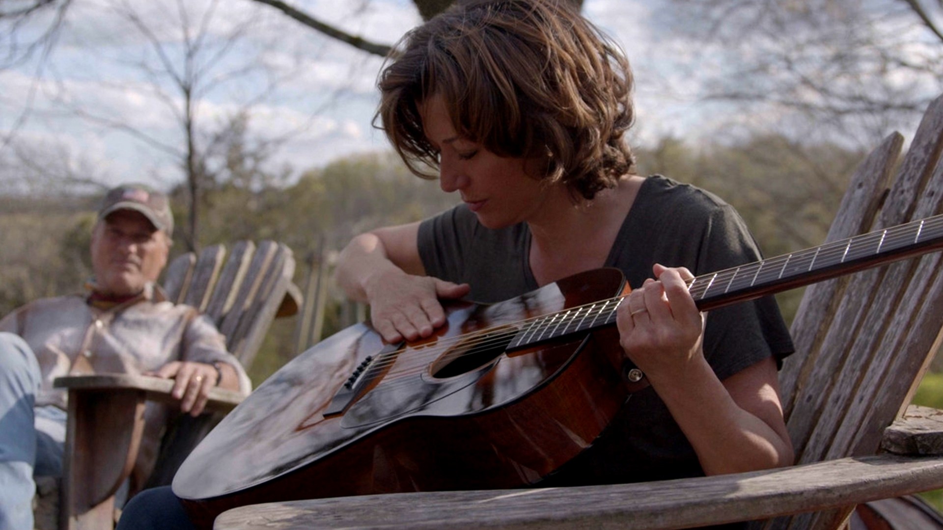Michael W. Smith and Amy Grant in “The Jesus Music.”