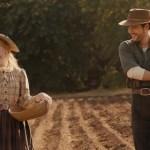 Abigail Cowen as Angel and Tom Lewis as Michael Hosea in REDEEMING LOVE.