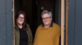 Natasha Davidson (left) and Sharon Dickens (right) are women’s leaders in the Niddrie community