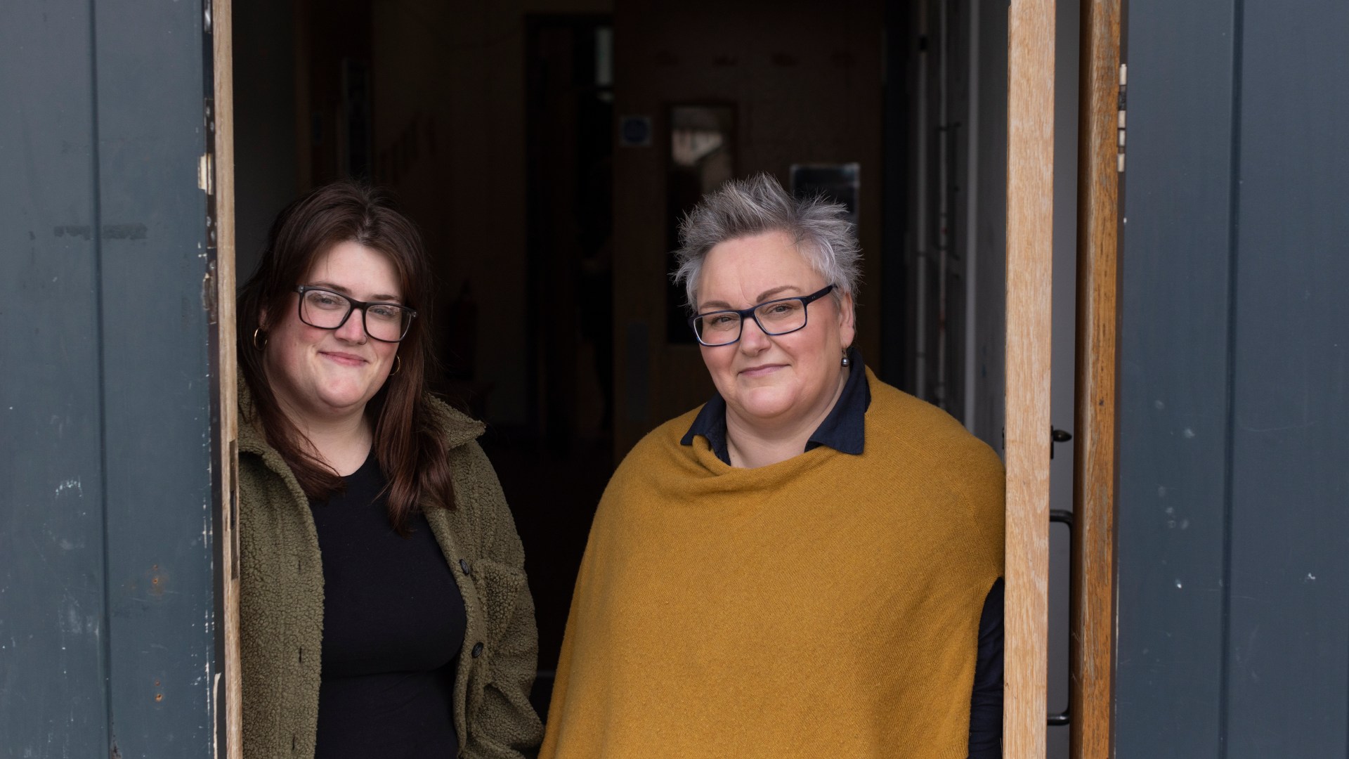 Natasha Davidson (left) and Sharon Dickens (right) are women’s leaders in the Niddrie community