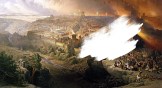 The siege and destruction of Jerusalem by David Roberts.