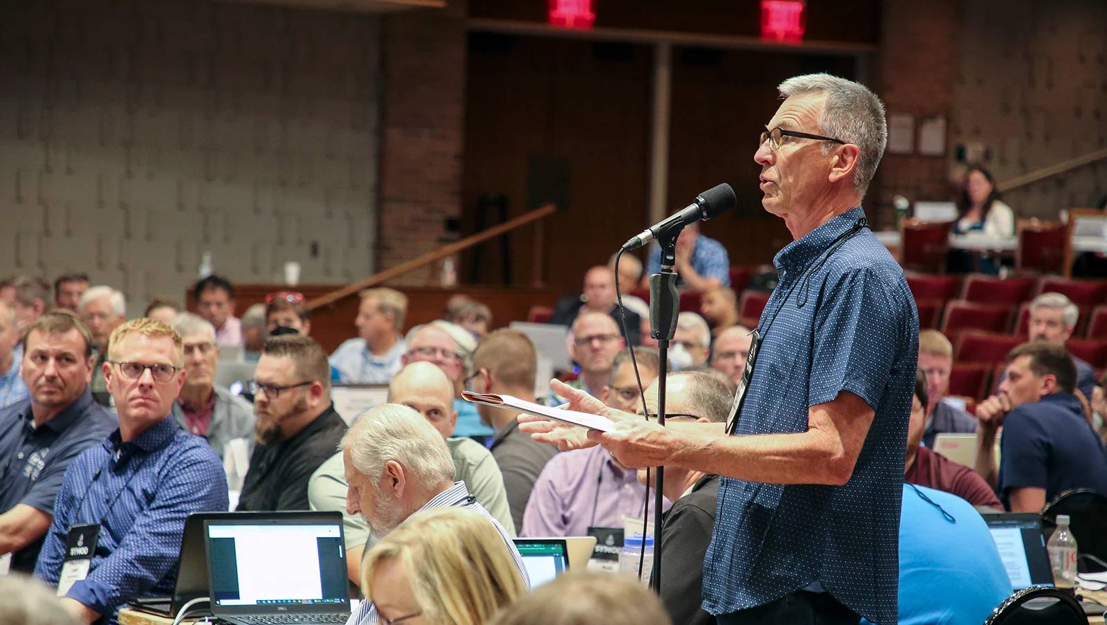 The Christian Reformed Church annual synod meets at Calvin University.