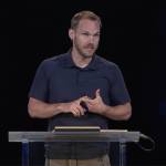 David Platt preaches at McLean Bible Church in June.