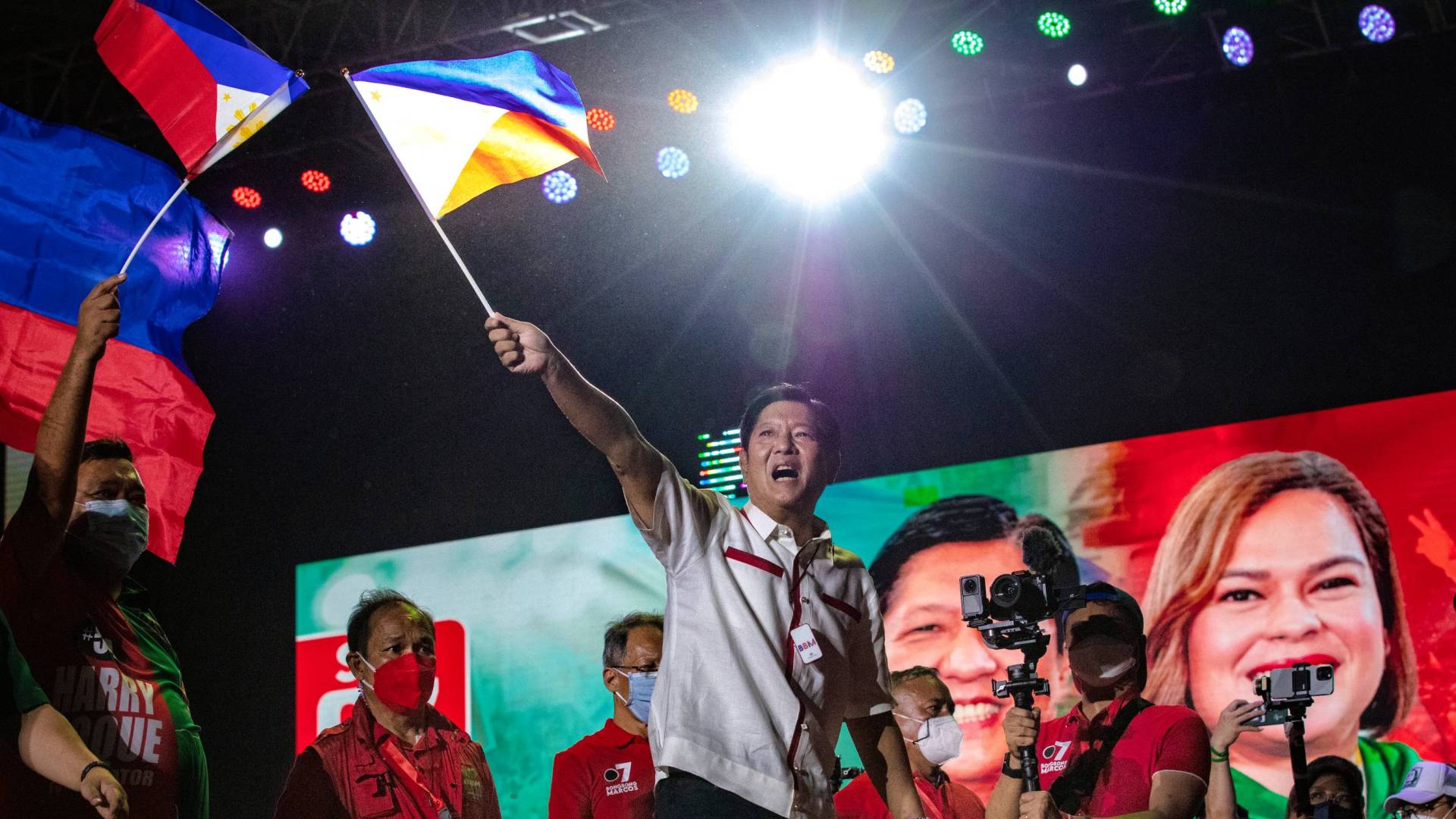 Ferdinand “Bongbong” Marcos Jr. won the May 9, 2022 presidential elections in the Philippines. He is the son of ousted dictator Ferdinand Marcos Sr.