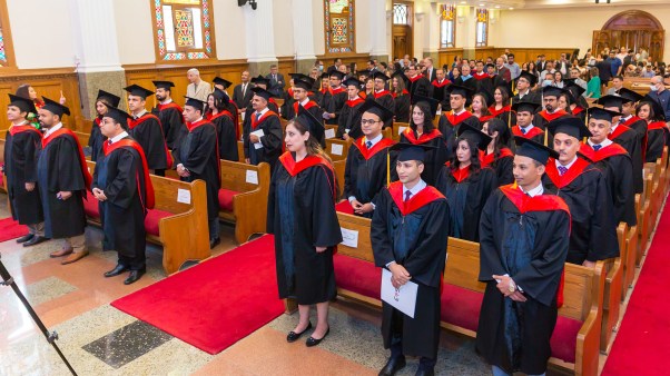 The 2022 graduation ceremony for the Evangelical Theological Seminary in Cairo.