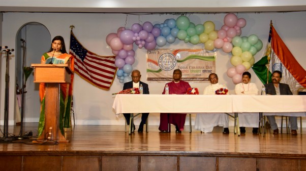 Indian Christian Day celebration in New York on July 3, 2022.