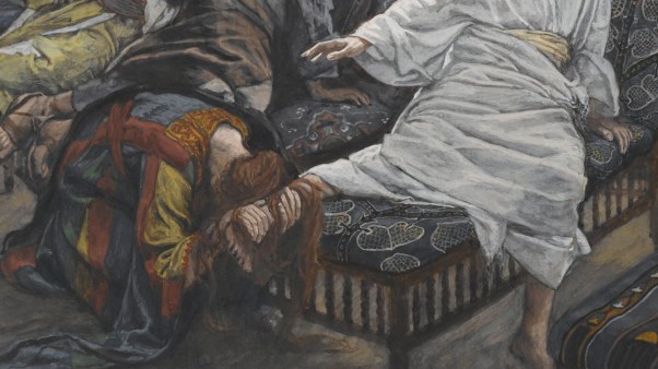The Ointment of the Magdalene (Le parfum de Madeleine) by James Tissot, 1886-1894.