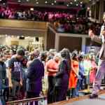 Pastor A.R. Bernard preaches at the Christian Cultural Center in Brooklyn