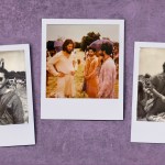 Screenwriter Tyler Thompson snapped Polaroids on The Chosen's Texas set.