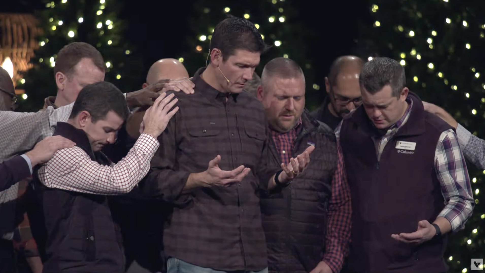 The Village Church elders pray over Matt Chandler and affirm his return to the pulpit.