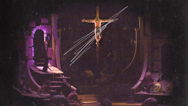 Photo from a production of Jesus Christ Superstar.