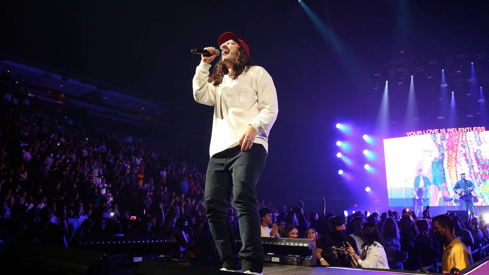 Hillsong United on tour in 2022