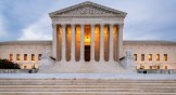Steps to the United States Supreme Court, Washington DC, America