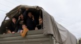 Artsakh Armenians evacuate after Azerbaijan seizes control of Nagorno-Karabakh.