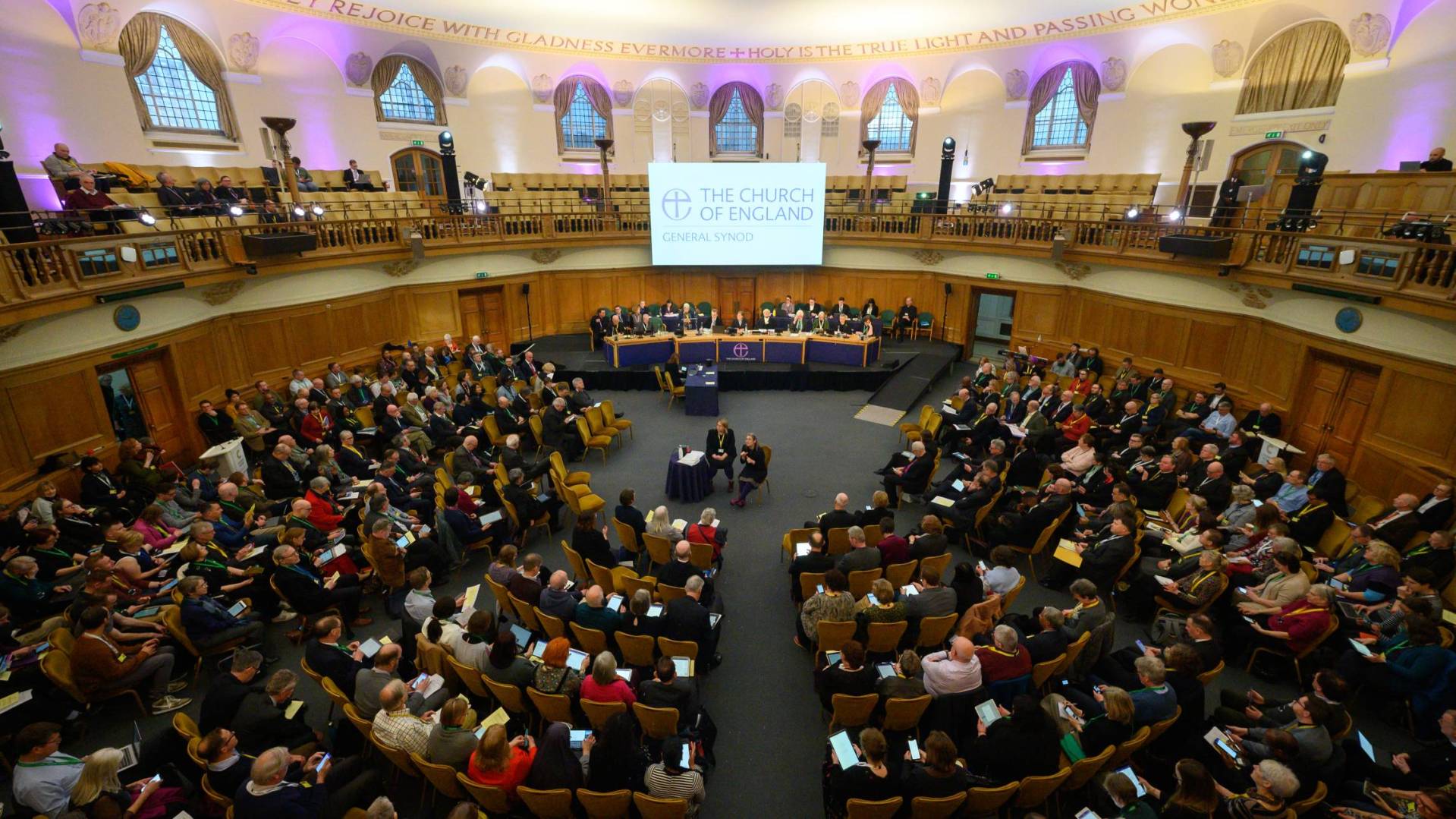 General Synod at the Church House in London