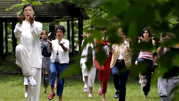 The practice of Qi Gong