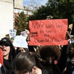 New York University students held a rally to support Palestine.