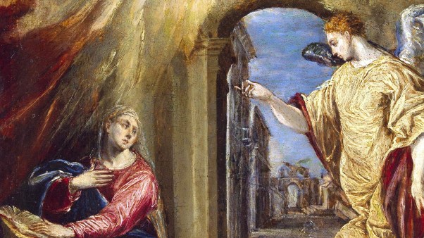 Annunciation by El Greco
