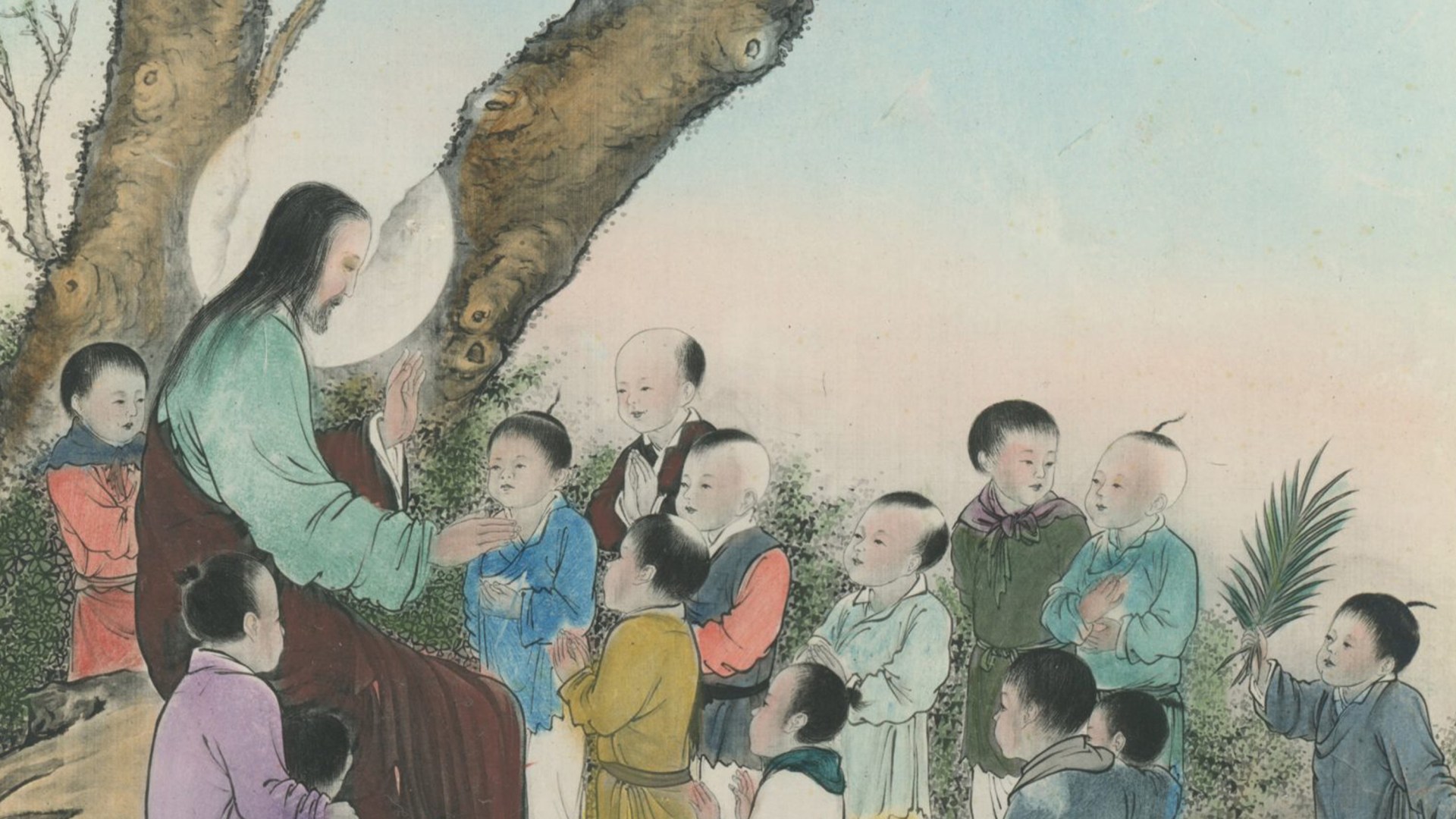 Let the Little Children Come by Chen Yuandu