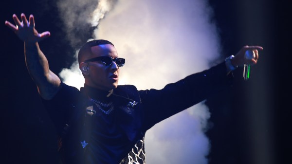 Daddy Yankee performs during his concert "La Meta" at Coliseo de Puerto Rico José Miguel Agrelot on November 30, 2023 in San Juan, Puerto Rico.