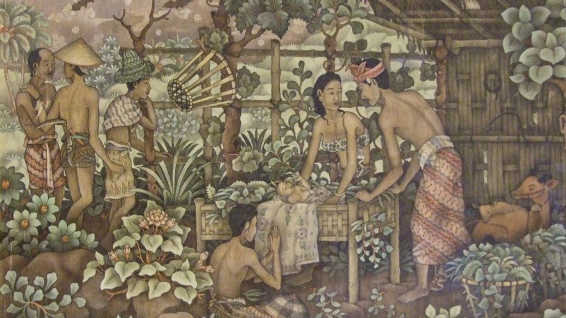 In Bethlehem, I Wayan Turun, Collection of Stichting Zendingserfgoed, Zuidland, Netherlands, 1958.