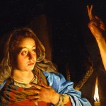 Annunciation by Matthias Stom