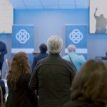 Iranian Christians worship at a leadership gathering in London.