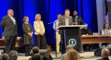 Joshua Wester, chair of the SBC's Abuse Reform Implementation Task Force, speaks at the SBC Executive Committee's meeting in Nashville.