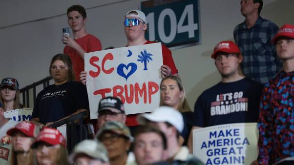 Trump rally in Conway, South Carolina