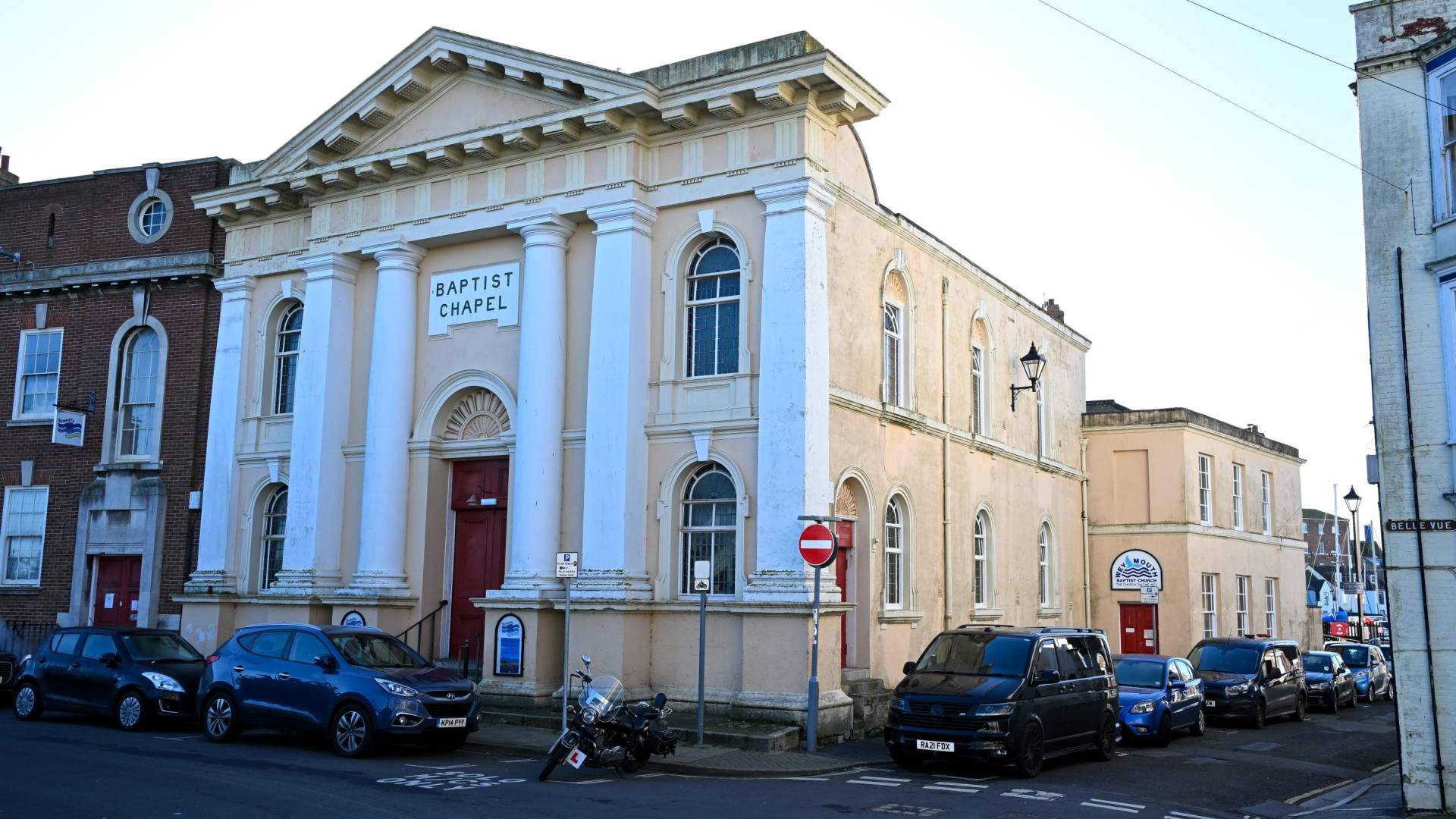 Weymouth Baptist Church has taken in 40 asylum seekers from the immigration barge Bibby Stockholm.