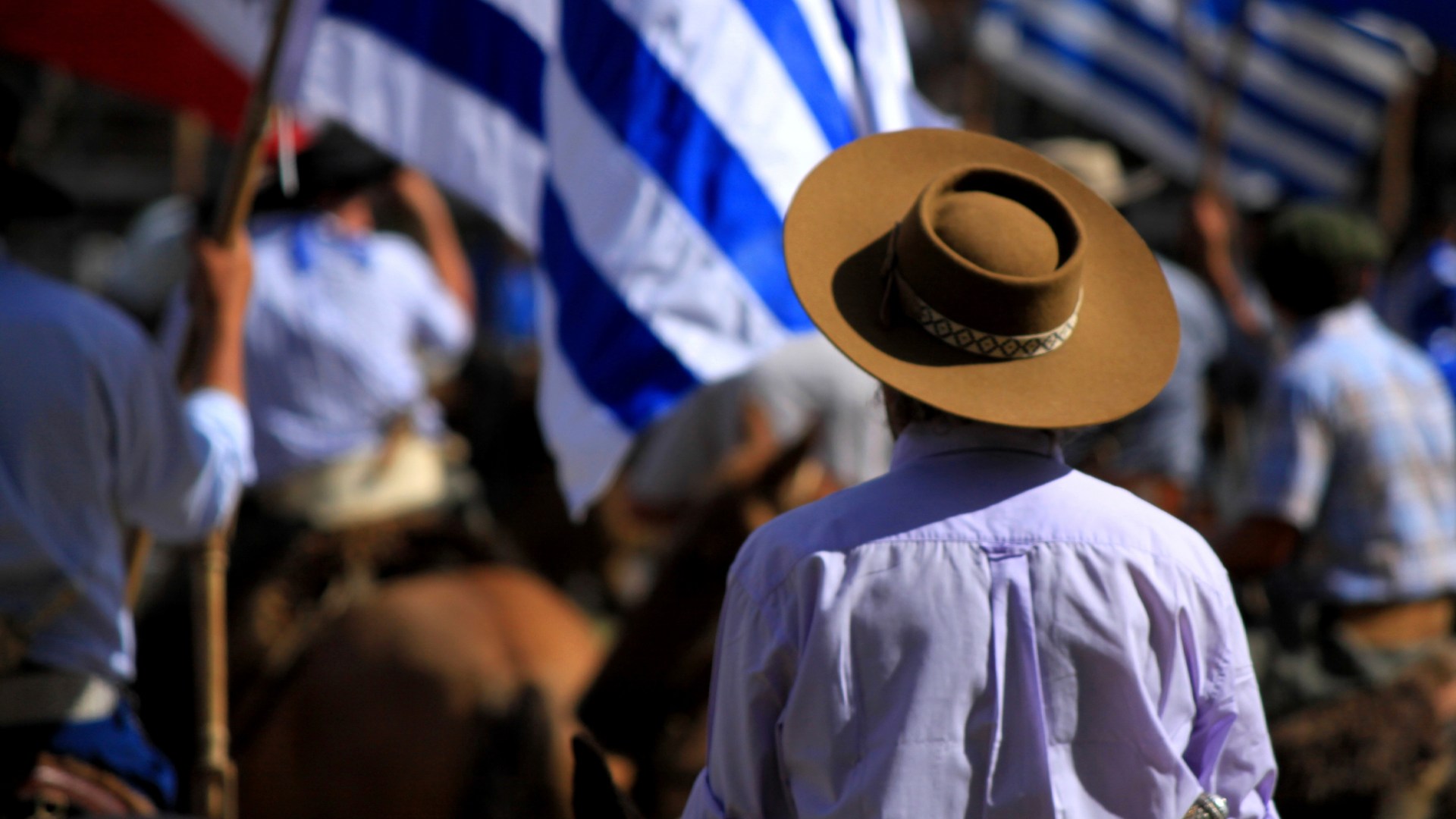 A rodeo that takes place every year during Holy Week in Uruguay.