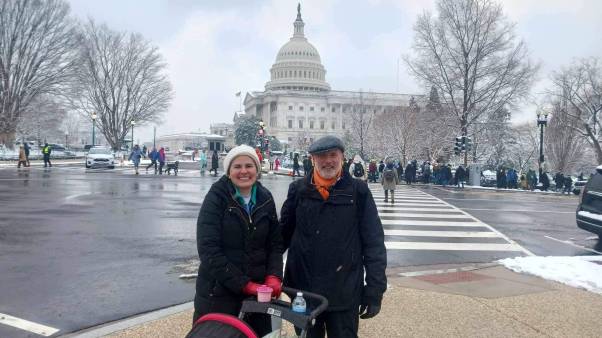 Peter Sonski and Lauren Onak are running on the American Solidarity Party ticket.