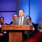 SBC Pastor Eric Costanzo speaks with Oklahoma Baptists in his role as chair of the state's SBC abuse prevention and response task force.