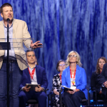 Josh Wester and members of the Abuse Reform Implementation Task Force