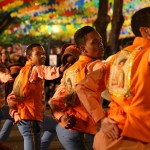 Quadrilha dancers in Brazil.
