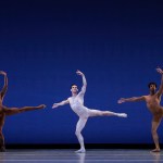 Three dancers perform in the Houston Ballet's new ballet based on C.S. Lewis's The Four Loves.