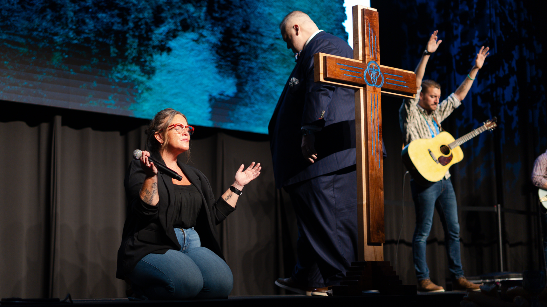 Global Methodists sang worship songs and Wesleyan hymns at the first General Conference