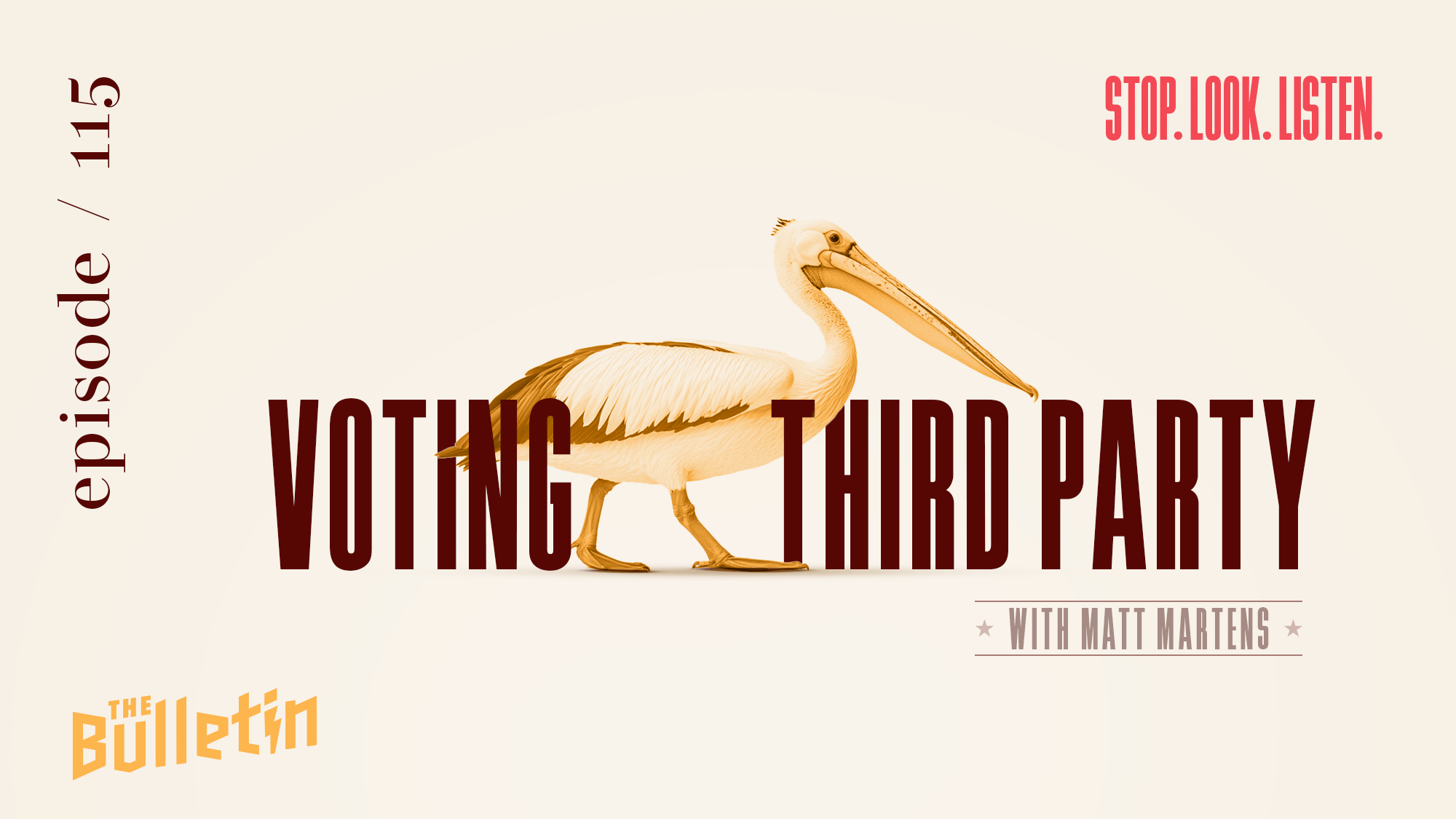 Stop. Look. Listen. Voting Third Party Christianity Today