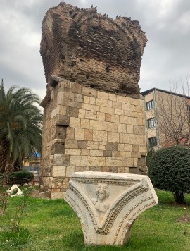Remaining 6th-century pillar in Philadelphia