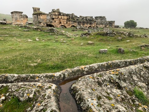 Water leaving Hierapolis