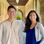 Hadassah Betapudi and Elijah Kim met at Stanford University.