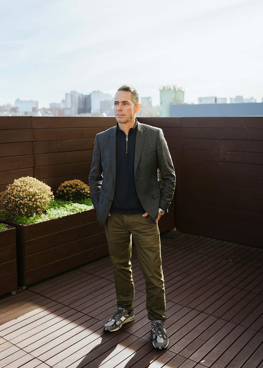 Portrait of Herman Mednoza in New York